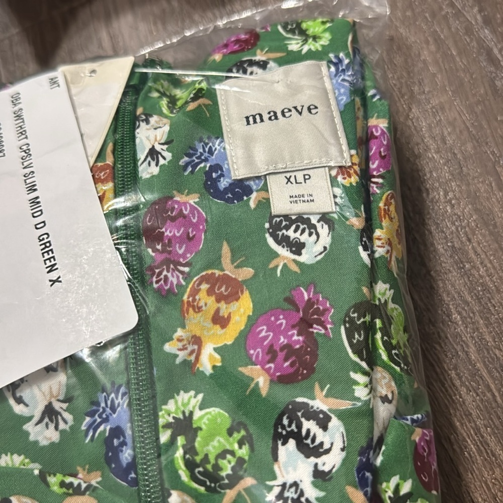 NEW! Anthropologie The Cecily Fit & Flare Sweetheart Dress by Maeve 🍍 - Picture 5 of 5